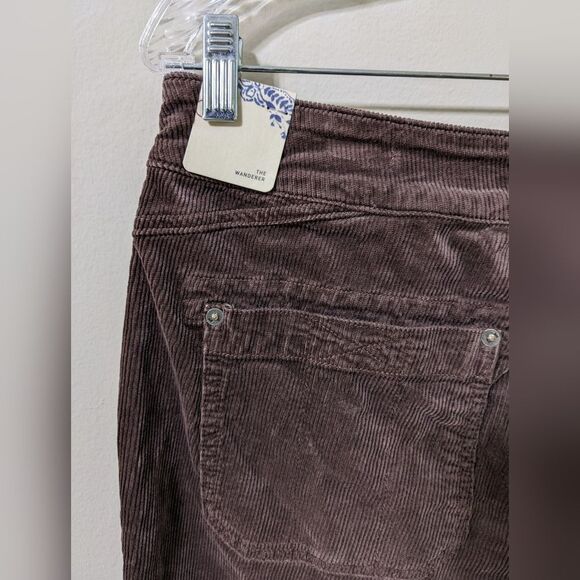 Anthropologie Pilcro the wanderer corduroy cargo pants size 31 brown - Picture 3 of 10
